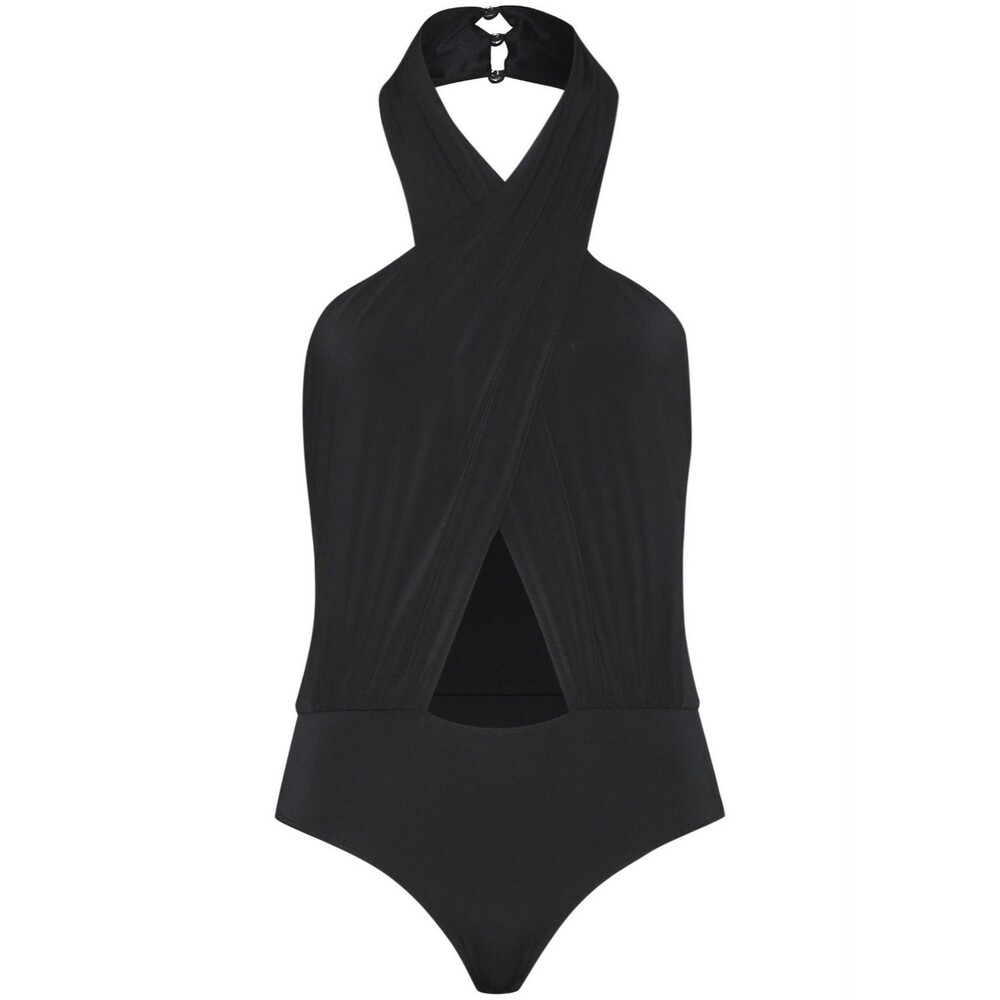 Bardot Black Wrapped Up Bodysuit